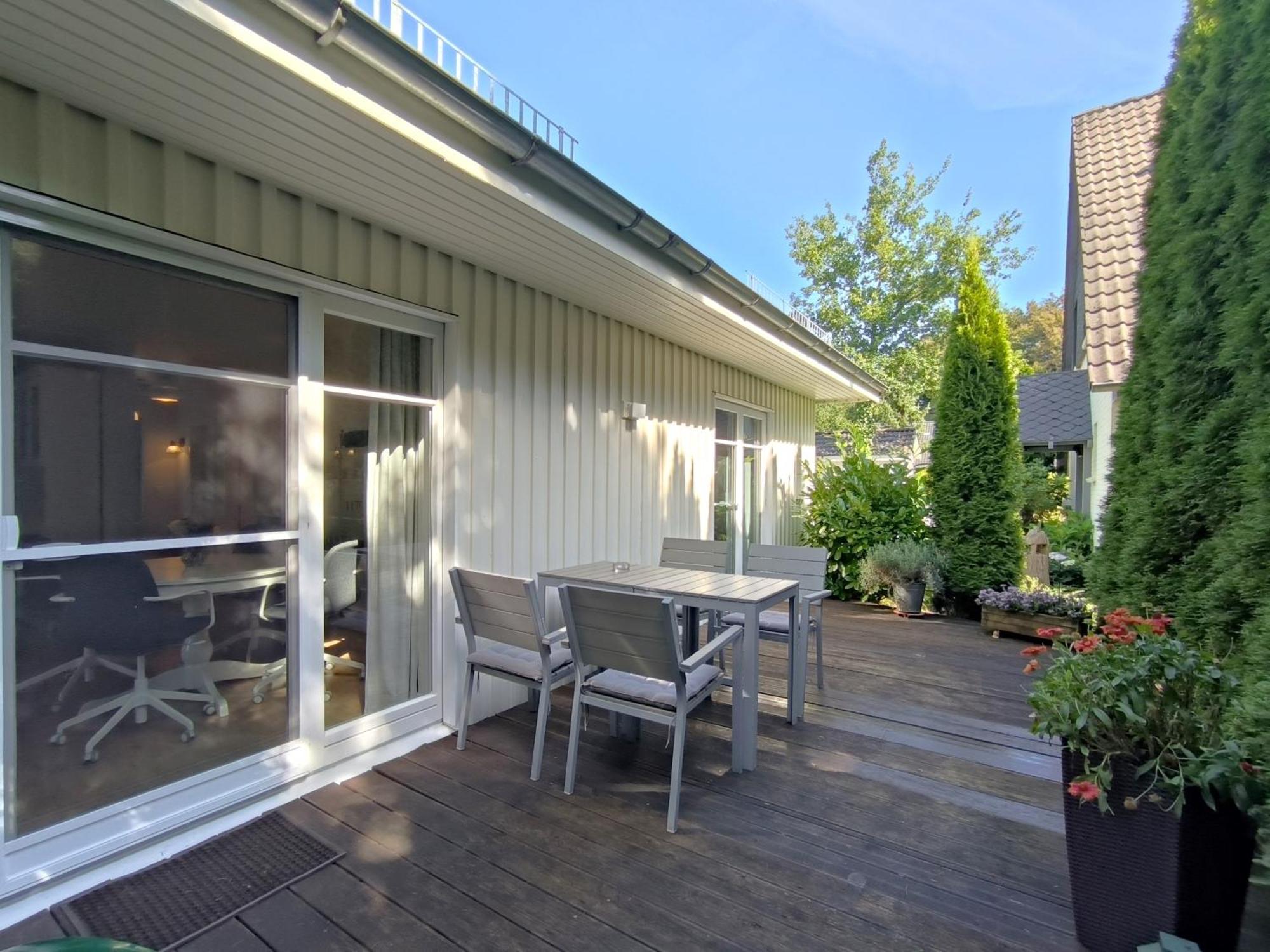 Ferienhaus Inger - Stilvolles Und Modernes Ferienhaus Mit Terrasse Und Gartennutzung Tarp Luaran gambar